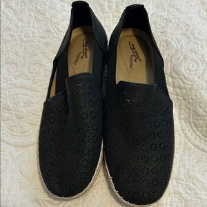 Easy Street Black Comfort Slip-Ons